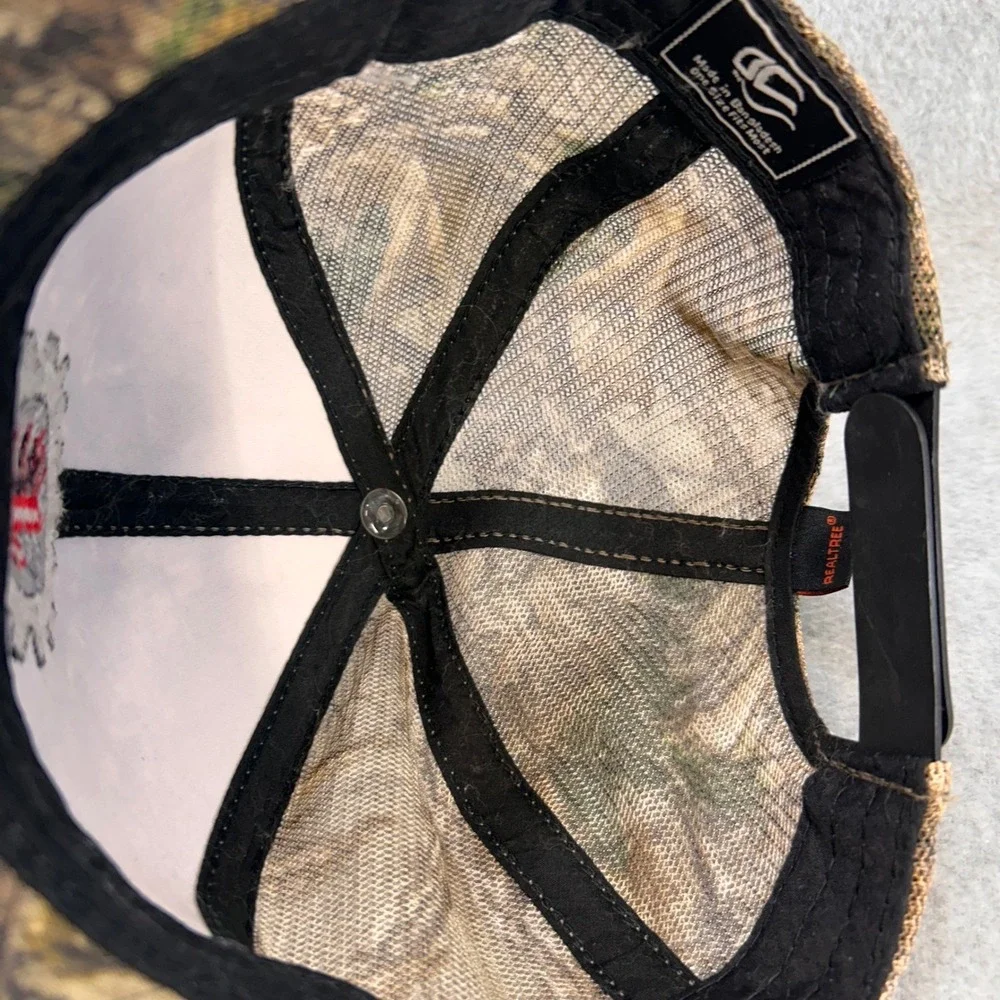 Johnson Equipment Co Mens Camo Outdoor Cap Realtree Trucker Hat Snapback OSFM